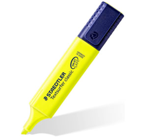 Pack 10 Staedtler 364 3 Textsurfer Classic Amarillo por solo 4,80€