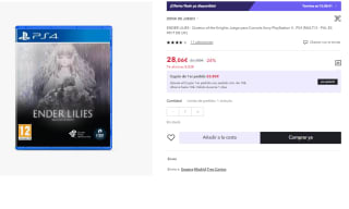 Juego PS4 Ender Lilies: Quietus of the Knights por 28.06€ (Cuenta Nueva 18.06€)