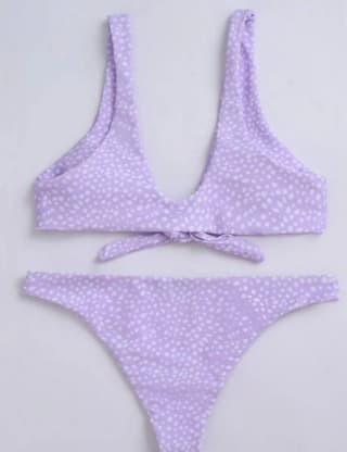 Bikini con nudo delantero por $5194 en Shein Chile