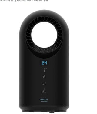 Cecotec Calefactor Bajo Consumo Ready Warm 8400 Bladeless Connected por 46,90€