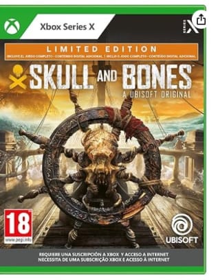 Juego Skull & Bones Limited Edition Xbox por 18,89€