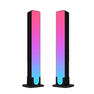 2 Lámparas de Mesa RGB inteligentes por 17,95€.