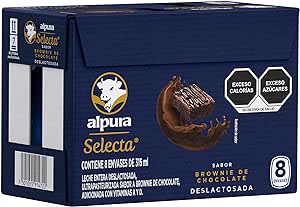 Leche sabor brownie pack por 8 Alpura por $117 en Amazon