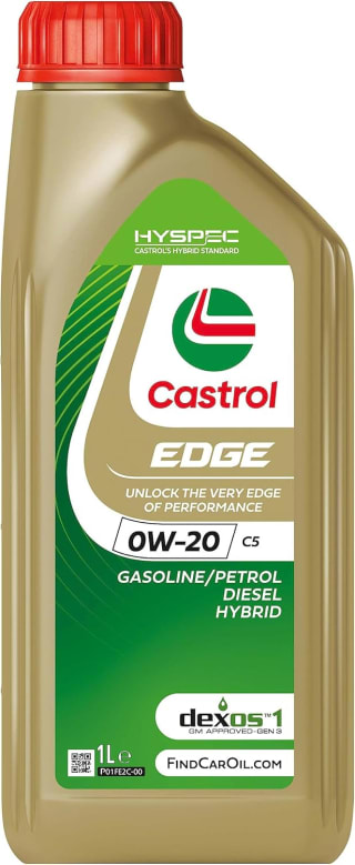 Castrol Edge 0W20 C5 1 liter voor €8,10 bij Amazon