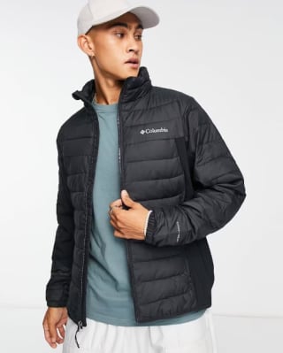 Chaqueta negra híbrida Columbia por 62.40€