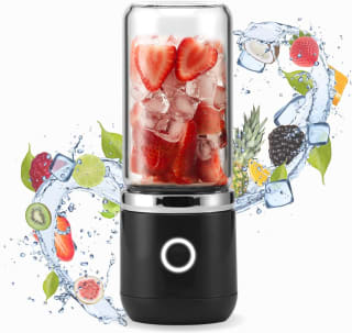 Amazon Basics Blend & Go Smoothie Maker voor €9,95 bij iBOOD