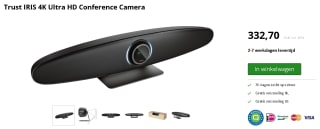 Trust Iris 4K Conference Camera voor €332,70 bij Twaiko