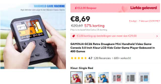 Gaminja Retro gaming console voor €8,69 bij Aliexpress