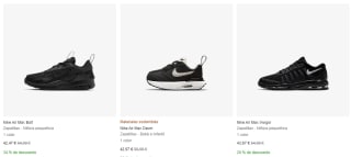 Zapatillas Nike Air Max desde 35,97€