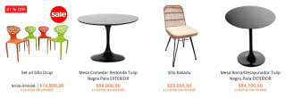Descuento de hasta 41% en muebles de exterior por Gift Collection