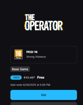The Operator gratis via Epic Games