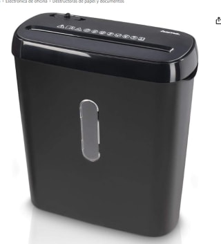 Hama Trituradora “Basic S6” con nivel de seguridad P2 de 8l por 20,99€