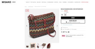 bolso bandolera de Misako por 9,60€