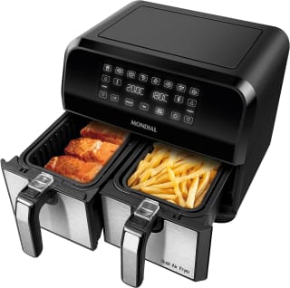 Fritadeira Air Fryer da Mondial, modelo de 8L com Duplo Cesto - R$ 1.028,60