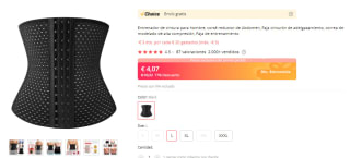 Faja reductora de Abdomen por solo 4.07€