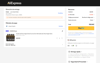 20L Aceite de Oliva Virgen Extra DON OLE por 58,04€