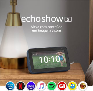 Smart Display da Amazon, modelo Echo Show 5 de 2ª Geração - R$ 569,05