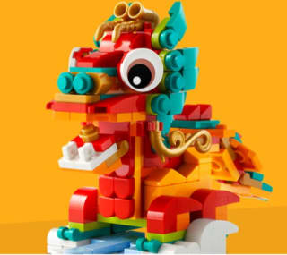 Lego set Año del Dragón gratis en pedidos superiores a 85€