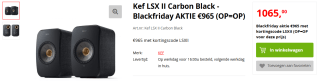 KEF LSX II speakers voor €965 bij Apollo
