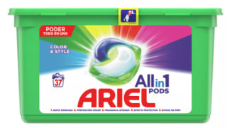 Hogar Ariel ARIEL PODS COLOR 3en1 detergente, 37 dosis, por 8,57€