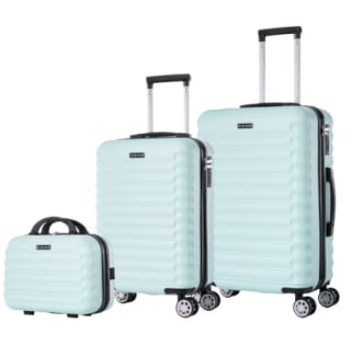 Conjunto de Maletas de Viaje ABS, Cerradura Numérica, 4 Ruedas por 44,57€