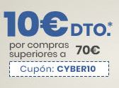 10€ descuento en compras superiores a 70€