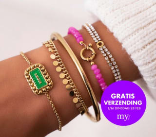 Gratis verzending op alles bij My Jewellery