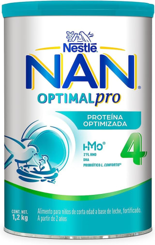 Fórmula Infantil NAN 4 1.2Kg por $238 en Amazon
