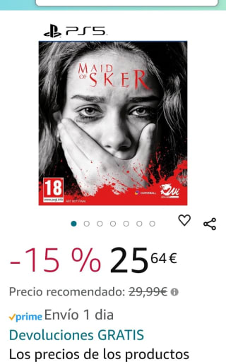 Maid of Sker PlayStation 5 por 25,64€.