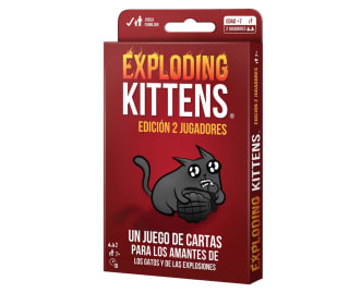Exploding Kittens Juego de Cartas en Español Multicolor 2 Jugadores por 8,49€