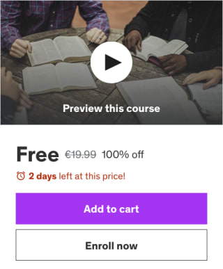 Colosenses 4 lecciones de vida ¡Para una transformación efectiva! Gratis con Udemy