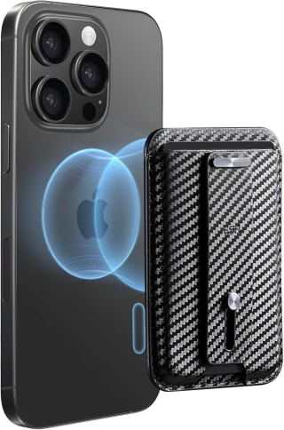 ESR Cartera MagSafe, Soporte 3 Tarjetas, Cuero Vegano por 11,99€