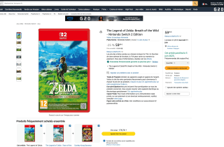 The Legend of Zelda: Breath of the Wild Switch 2 Edition por solo 59,90€