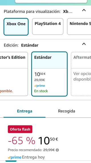 Mortal Kombat 11 Xbox One por 10,50€.