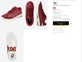 MIZUNO - Deportivas 'WAVE EXCEED LIGHT' por 44,90€