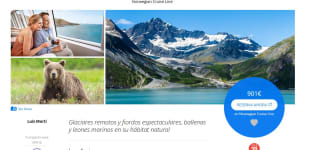 7 noches Alaska en crucero por 901€ pxp