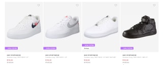 Diverse Nike Air Force 1-sneakers vanaf €76,30 bij About You