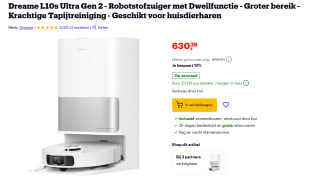 Dreame L10s Ultra Gen 2 - Robotstofzuiger met Dweilfunctie voor €630 bij Bol