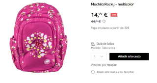 Mochila Kukuxumusu Rocky por 14.99€