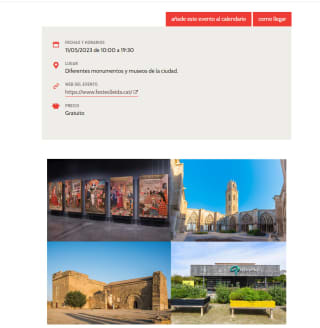 Recopilación de entradas museos y actividades gratis