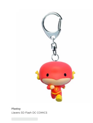 Llavero 3D Flash DC COMICS por 3,95€