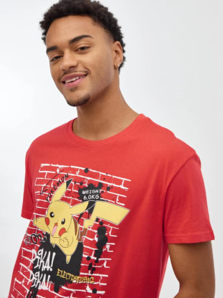 Camiseta Pokemon Pikachu por 7,99€