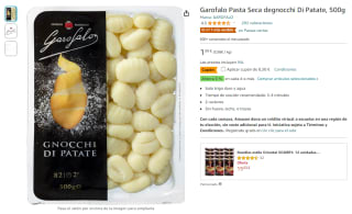 Garofalo Pasta Seca degnocchi Di Patate, 500g por 1,69€