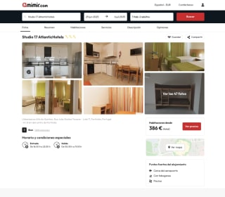 Studio 17 AtlanticHotels por 386€