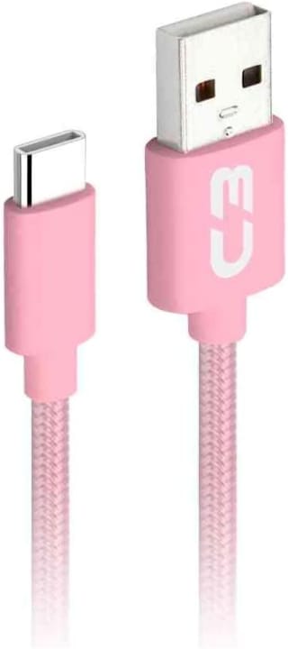 Cabo USB tipo C C3PLUS Compatível com Android - R$ 12,20