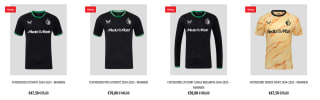 Tot 50% korting uit- en vierde tenue + gratis personalisatie in de Feyenoord Fanshop
