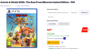 Asterix & Obelix XXXL: The Ram From Hibernia Limited Edition voor €19,99 bij Bol.com