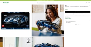 Coche Ford GT 2022 a Escala LEGO Technic por 95,99€