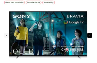 TV OLED 65" Sony BRAVIA XR 65A80L 4KHDR120 TDT HD HDMI 2.1 PS5 Google TV Alexa Bluetooth Eco BRAVIA Core por solo 1,689€
