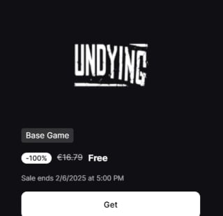 Undying gratis via Epic Games